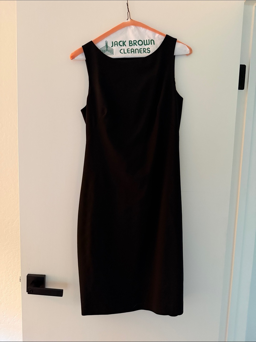 Theory LBD - Classic Black Sleeveless Sheath Dress